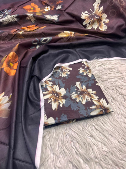 3Pc Same Digital Printed Lawn Suit 15