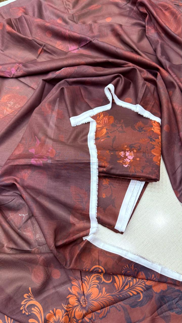 3 Piece Supima Lawn - #33401