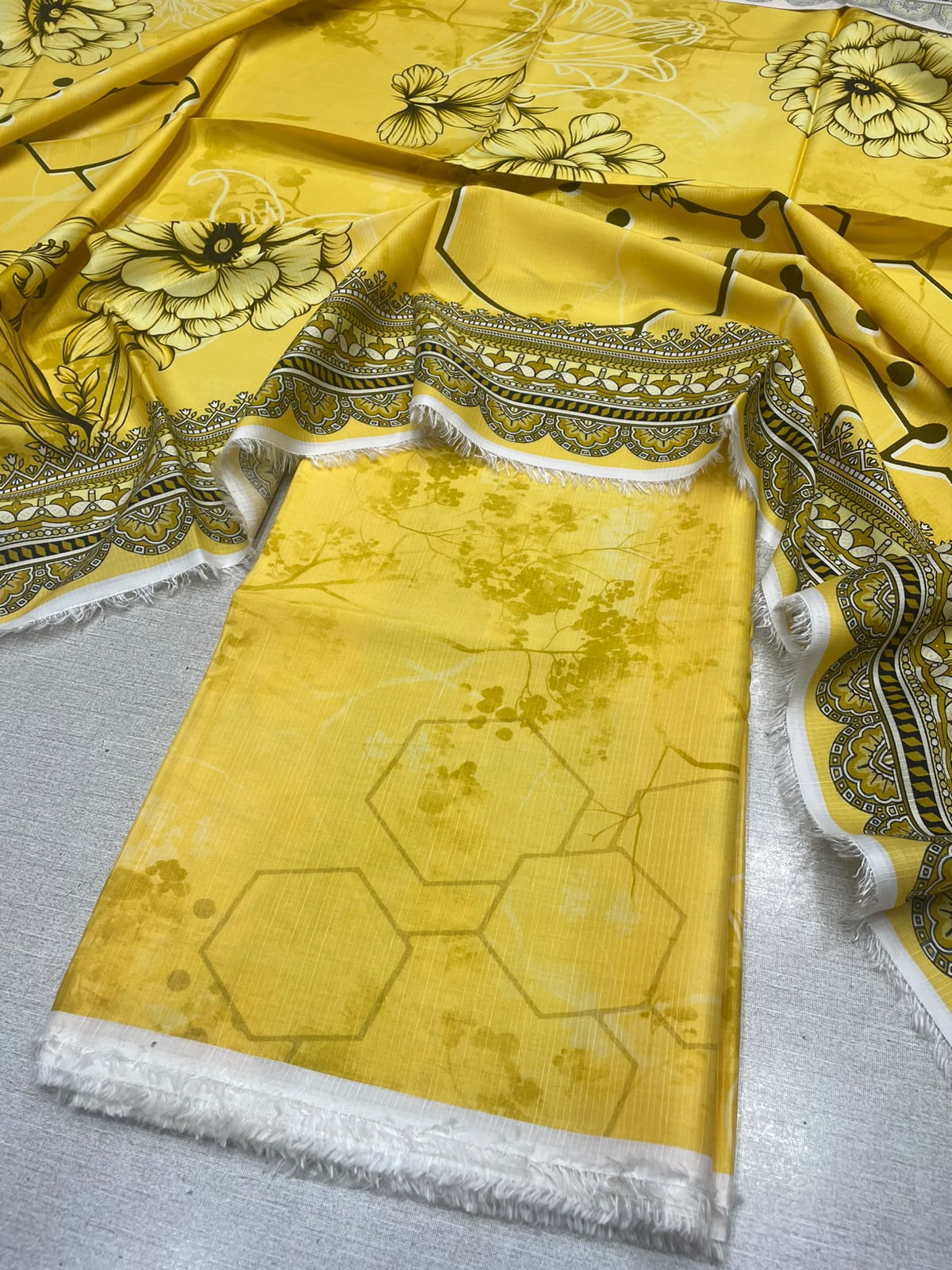 2Pc Staple Viscose Kameez & Dupatta 64