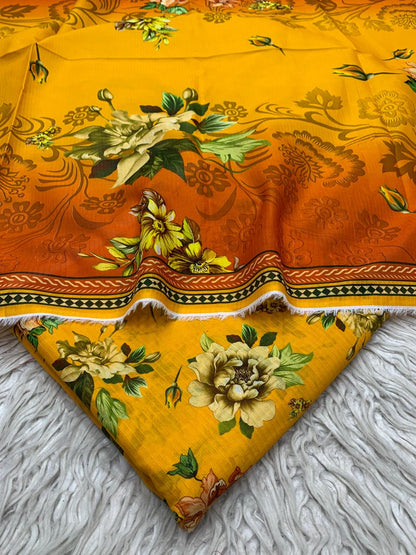 Gul Ahmad 3Pc Lawn Bana Dora Suit Vol-0165