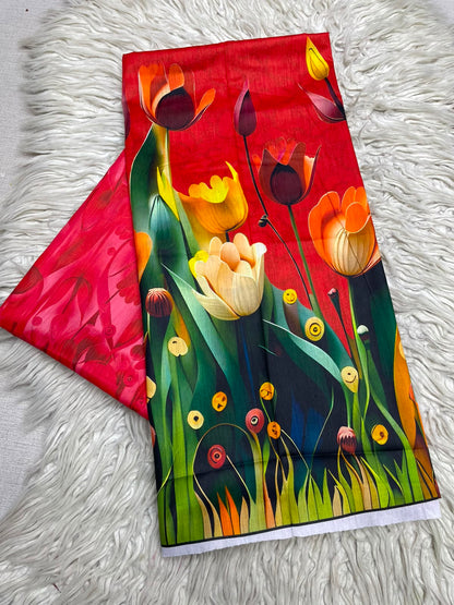 2Pc Same Printed Lawn Suit 6224