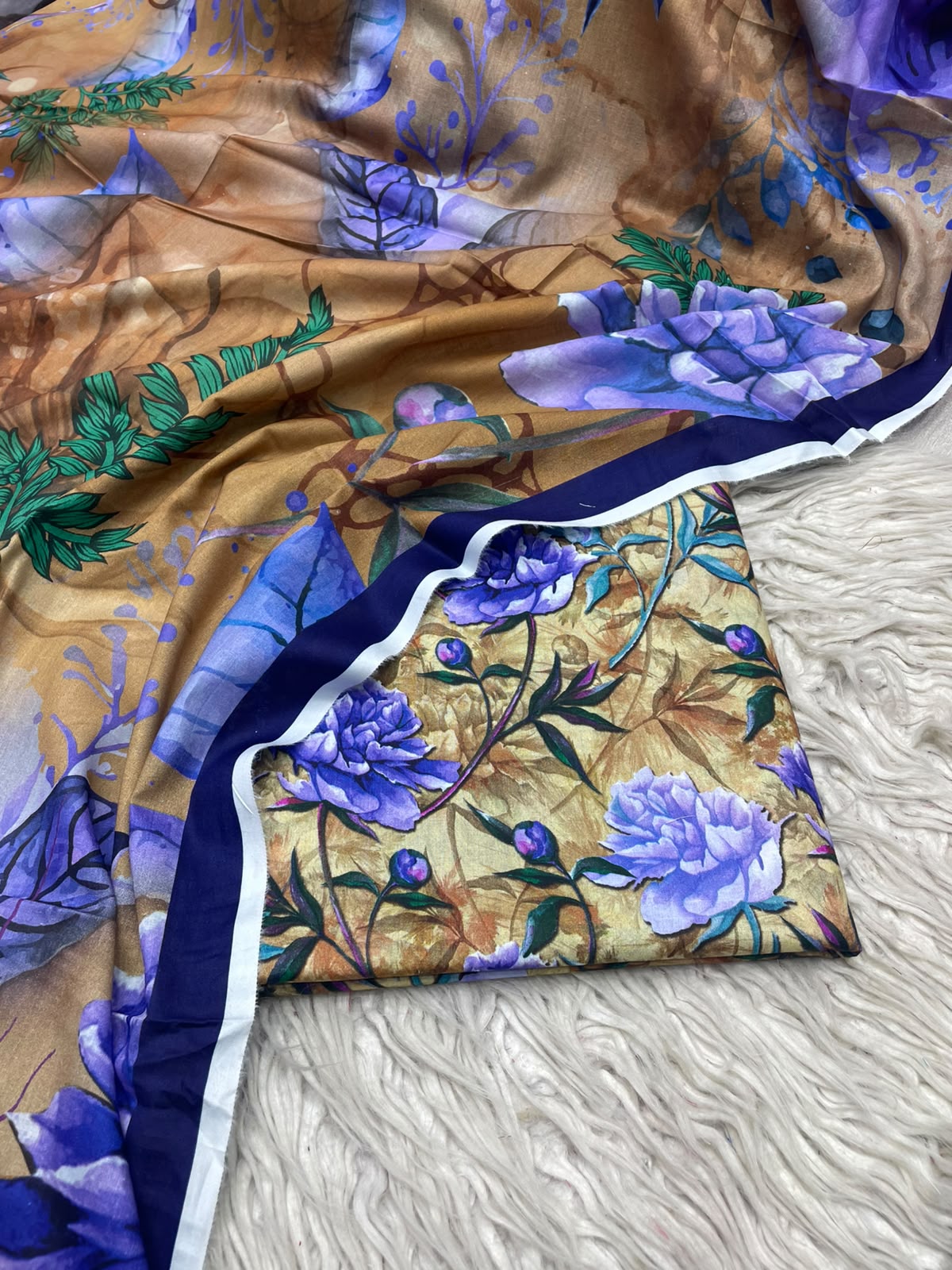 3Pc Same Digital Printed Lawn Suit 489