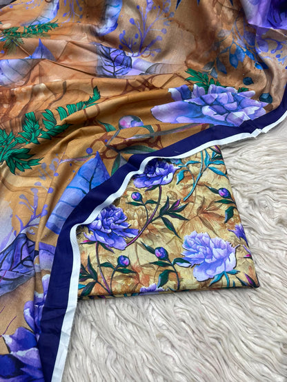 3Pc Same Digital Printed Lawn Suit 489