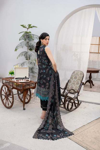 Firdous - Embroidered - Printed - Lawn - 3pc - EMB (1)