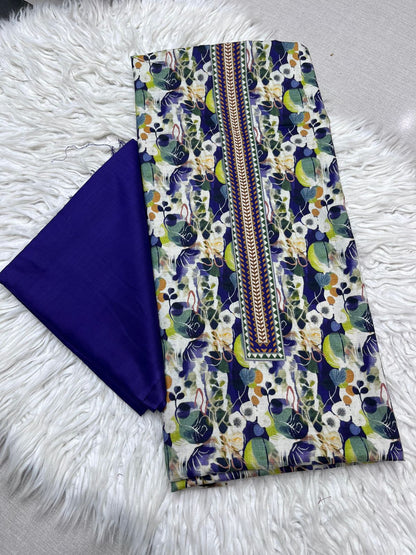 2Pc Linen Bana Doria VOL - 0069