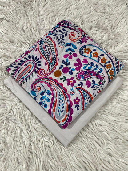 2Pc Stylo Lawn Printed Suit 482