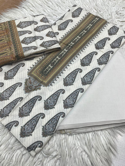 2pc  Firdous Kameez & Trouser Printed  Lawn Vol-706
