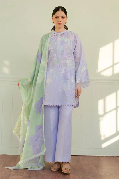 3Piece Embroidered Ricamo Dress