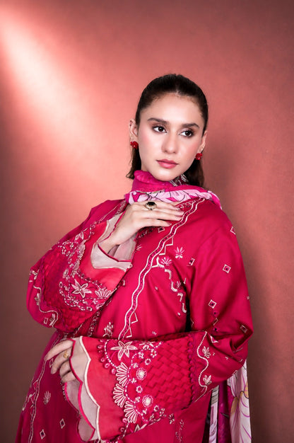 NOURA LUXURY ROYALE EMBROIDERED DRESS