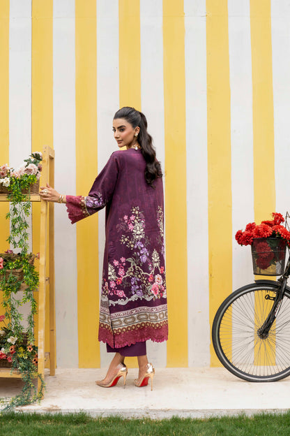3Pc Firdous Lawn Unstitched - D #916
