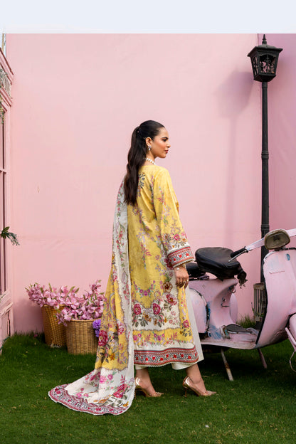 Firdous - Printed - Lawn Kameez & Duptta- 2pc - D919