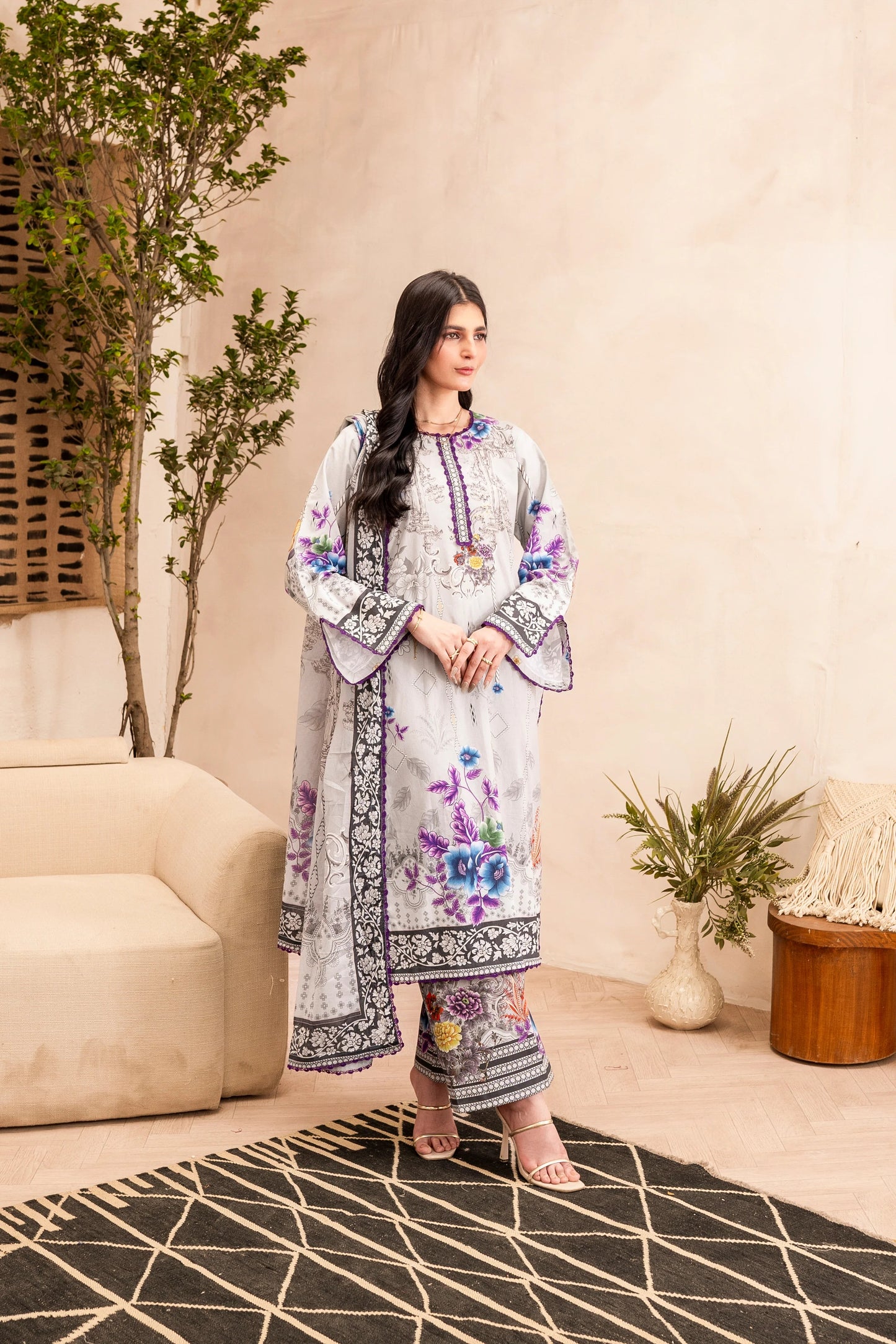 Firdous Kameez & Dupatta - D #133