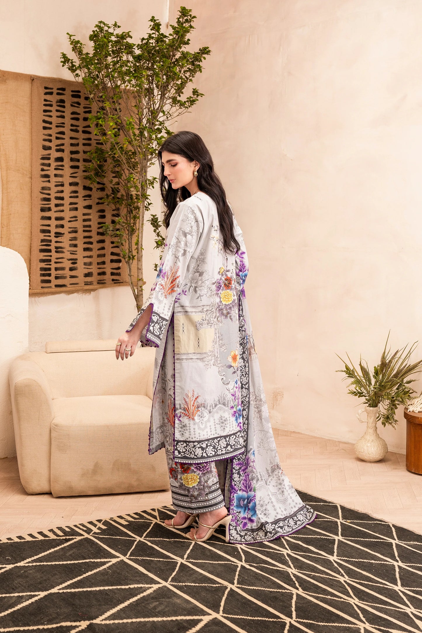 Firdous Kameez & Dupatta - D #133