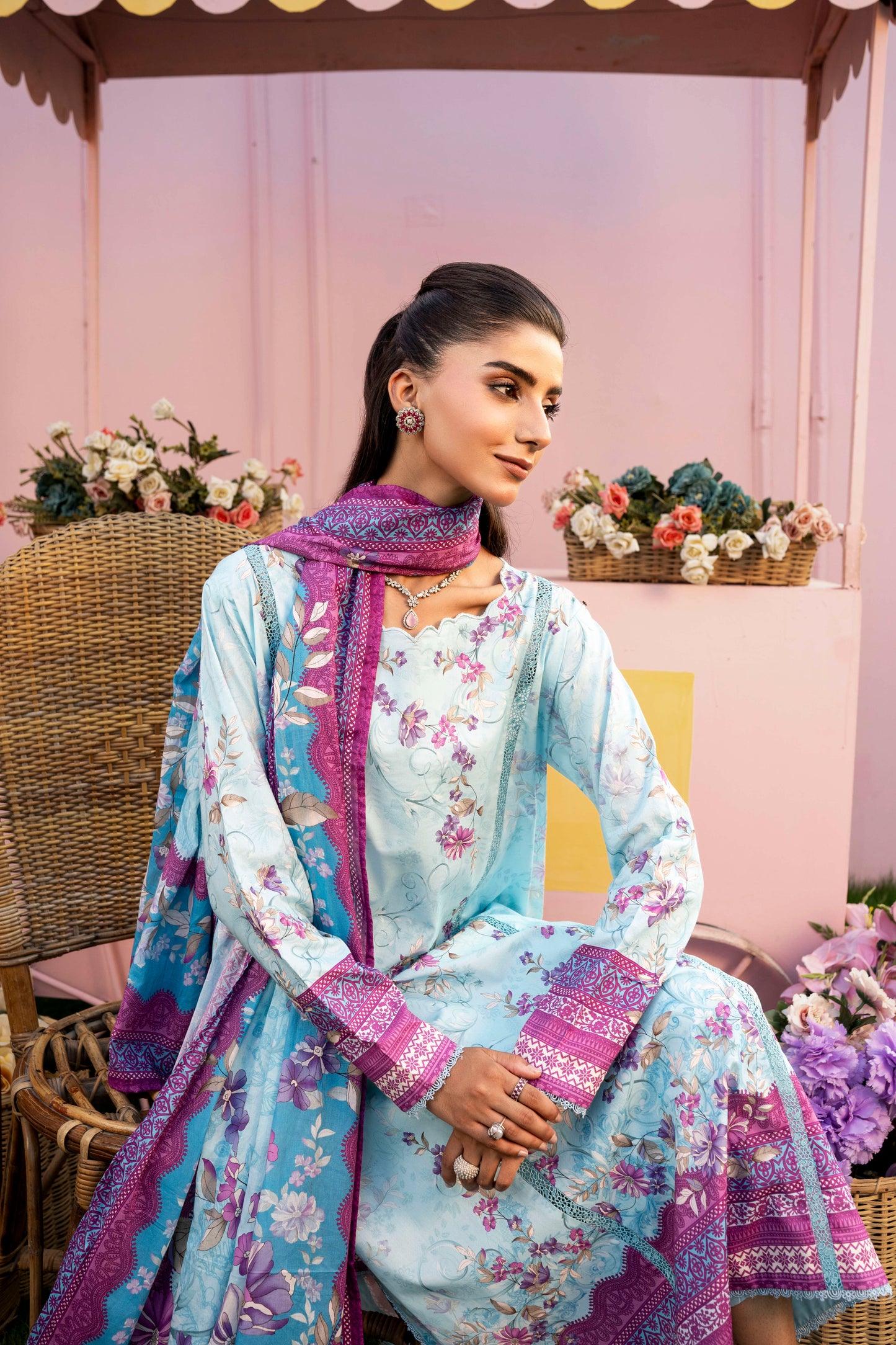 Firdous Kameez & Trouser - D #923