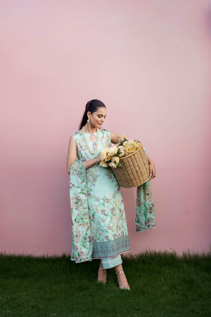 Firdous - Printed - Lawn Kameez & trouser- 2pc - D913 (1)