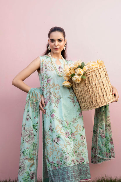 Firdous - Printed - Lawn Kameez & trouser- 2pc - D913 (1)