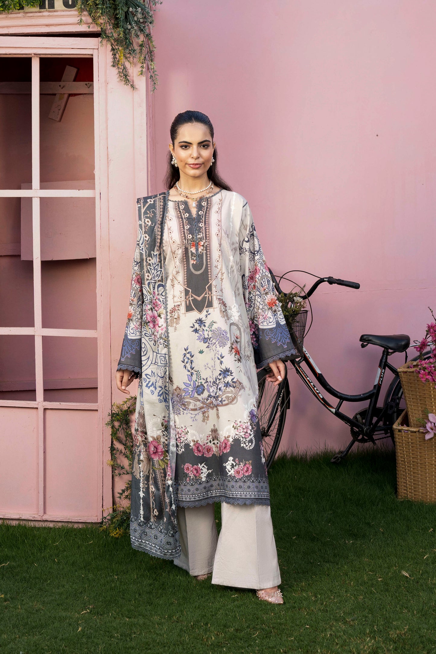 2Pc Firdous Lawn Unstitched - D #930