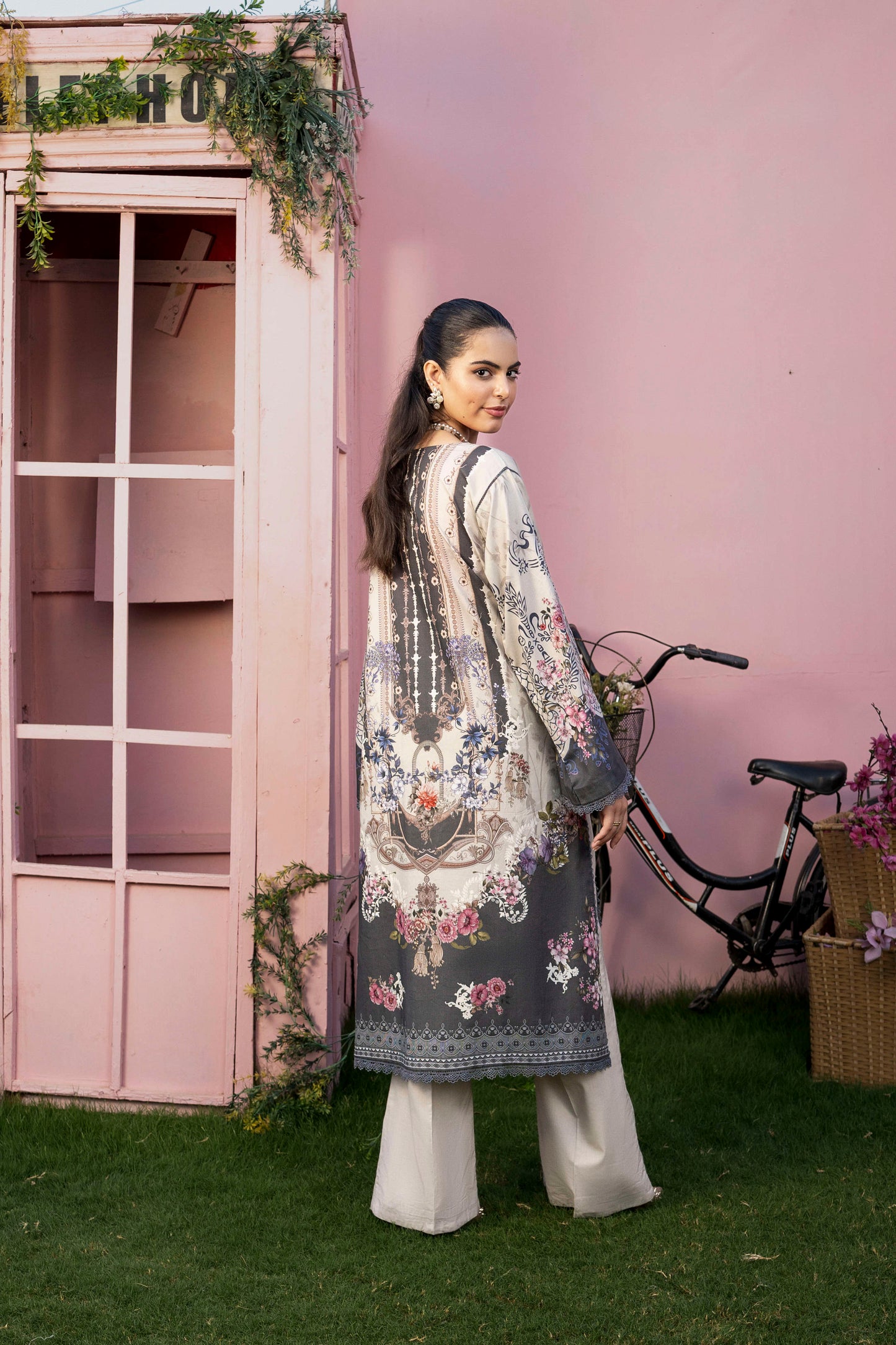 2Pc Firdous Lawn Unstitched - D #930