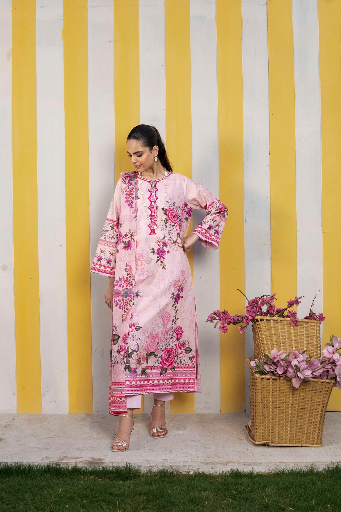 Firdous - Printed - Lawn - 3pc - D920