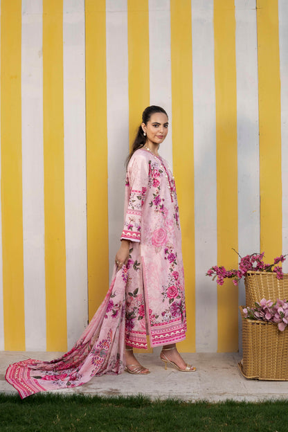 Firdous - Printed - Lawn - 3pc - D920