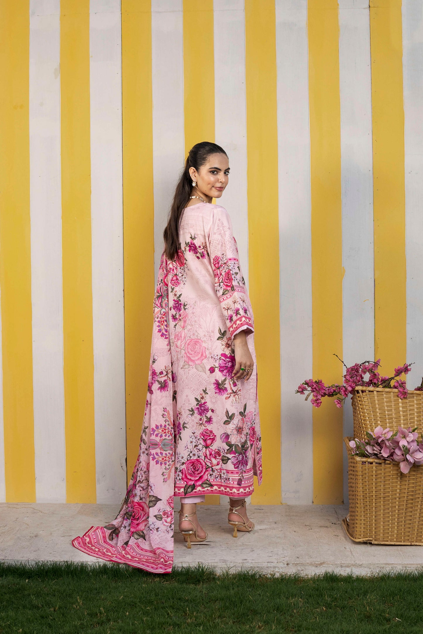 Firdous - Printed - Lawn - 3pc - D920