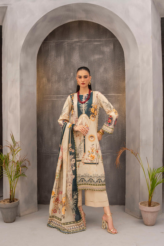 Firdous Kameez & Trouser - D #186