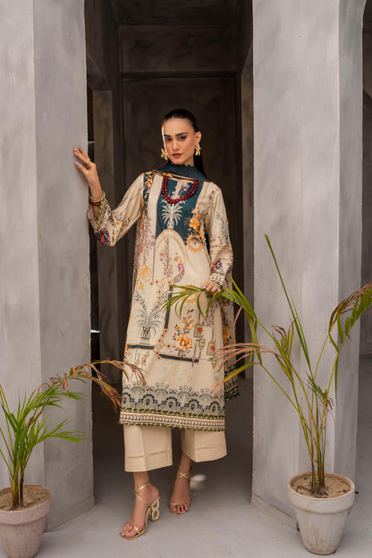 Firdous Kameez & Trouser - D #186
