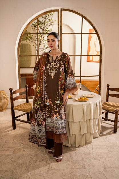 90/88 Firdous 2Pc Kameez & Trouser - 0032