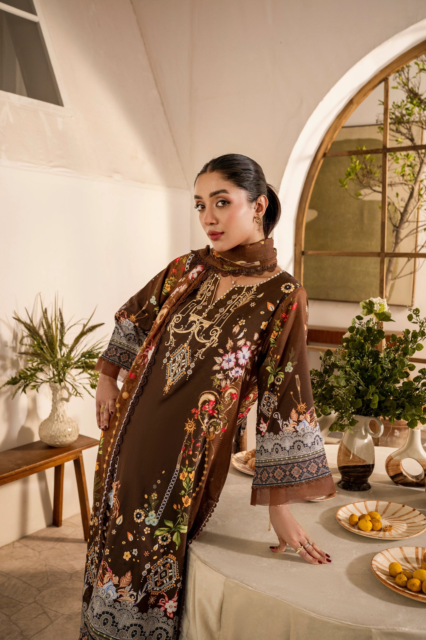 90/88 Firdous 2Pc Kameez & Trouser - 0032