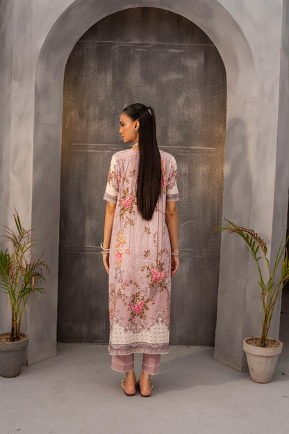 Firdous - Printed - Lawn - 3pc - D184 (1)