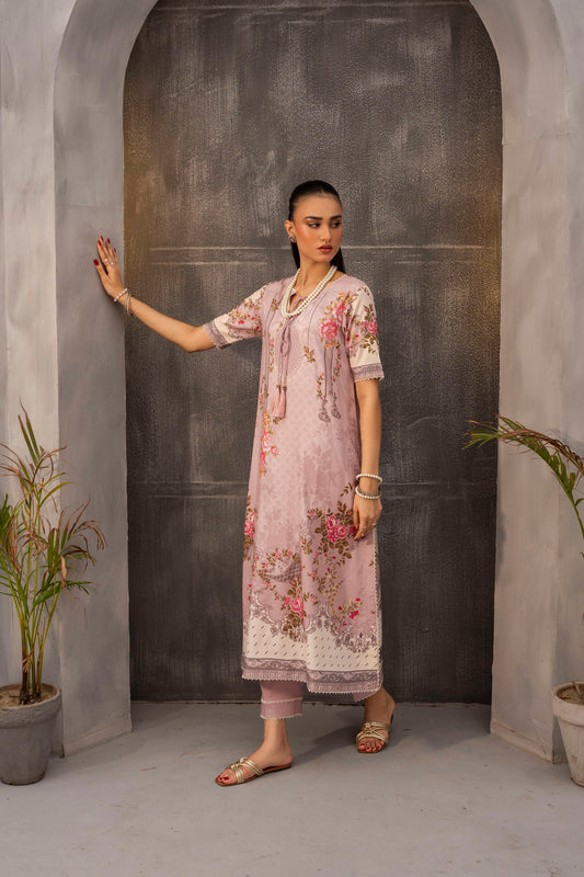 Firdous - Printed - Lawn - 3pc - D184 (1)