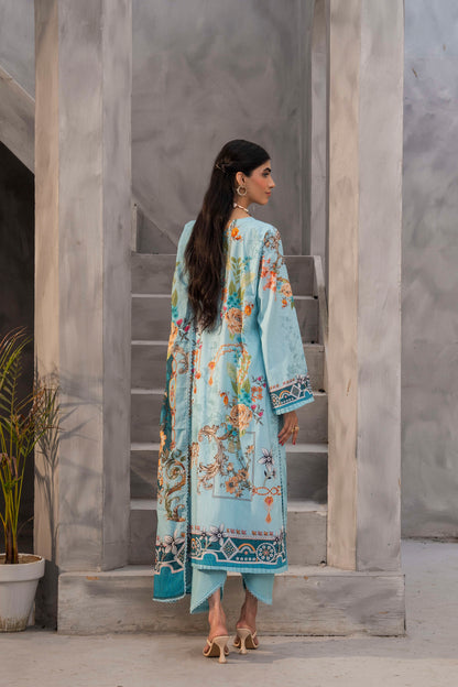 Firdous 2Pc Kameez & Trousers - D181
