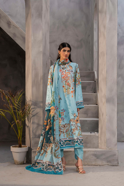 Firdous 2Pc Kameez & Trousers - D181