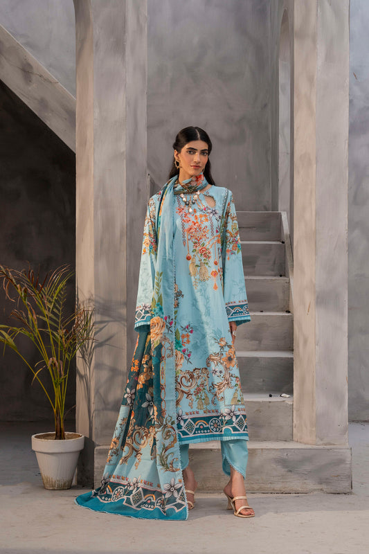 Firdous 2Pc Kameez & Trousers - D181