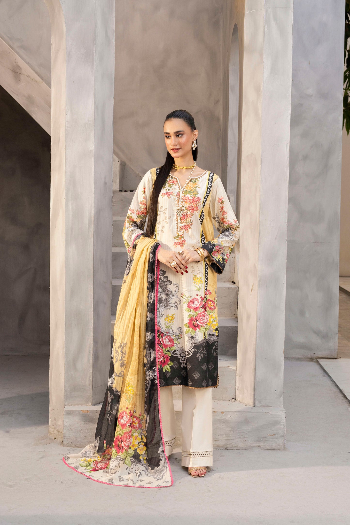 Firdous Kameez & Trouser- D #175