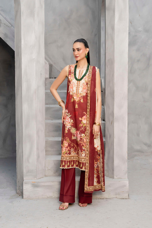 Firdous Kameez & Trouser - D #182