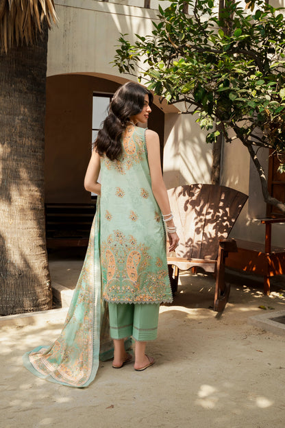 Printed - Lawn - 3pc - D146 - Mintaya