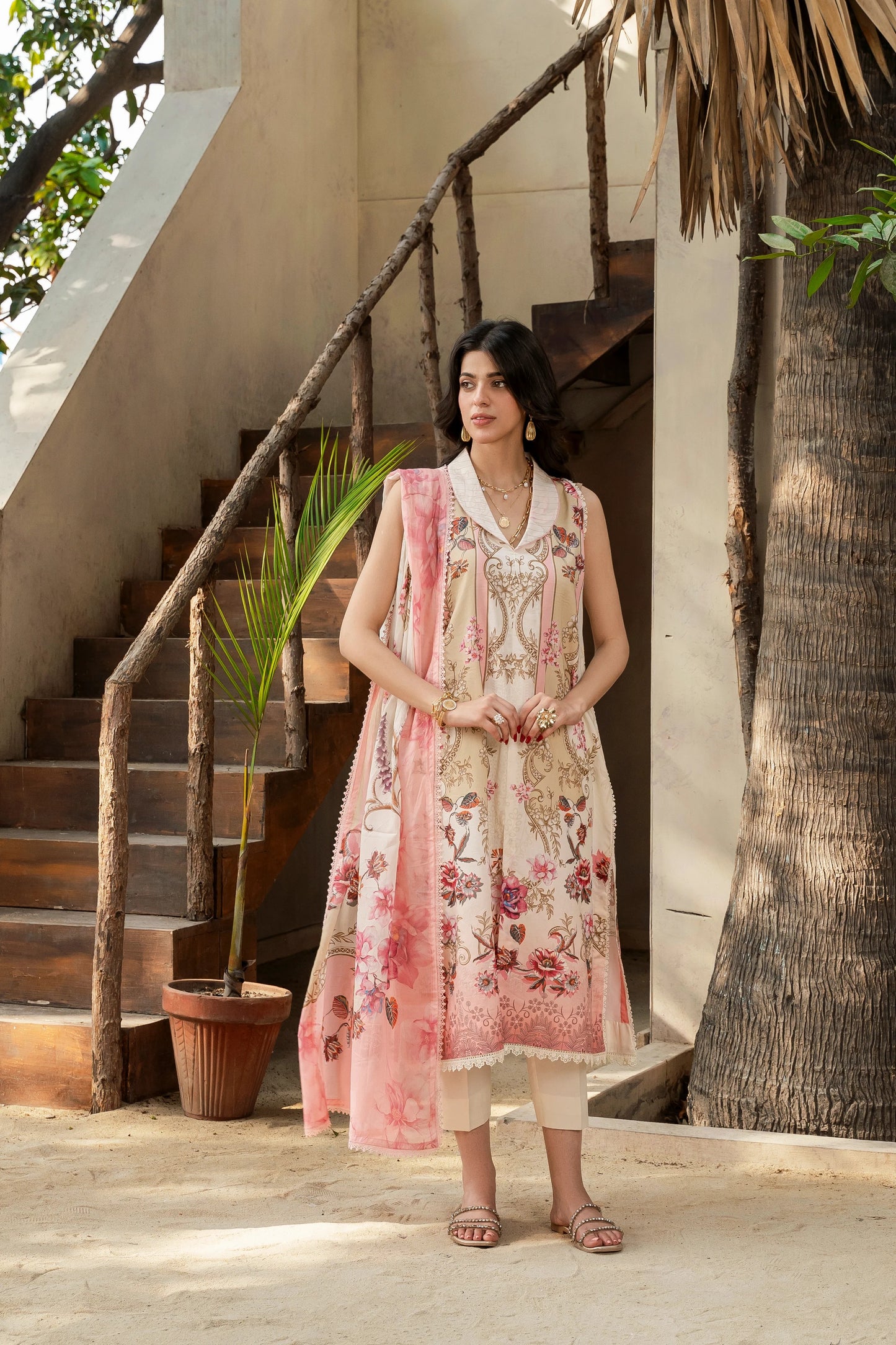 Firdous Kameez & Trouser - D #143