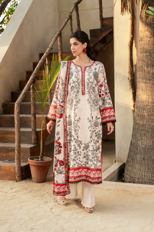 Firdous 2Pc Kameez & Trouser - D136