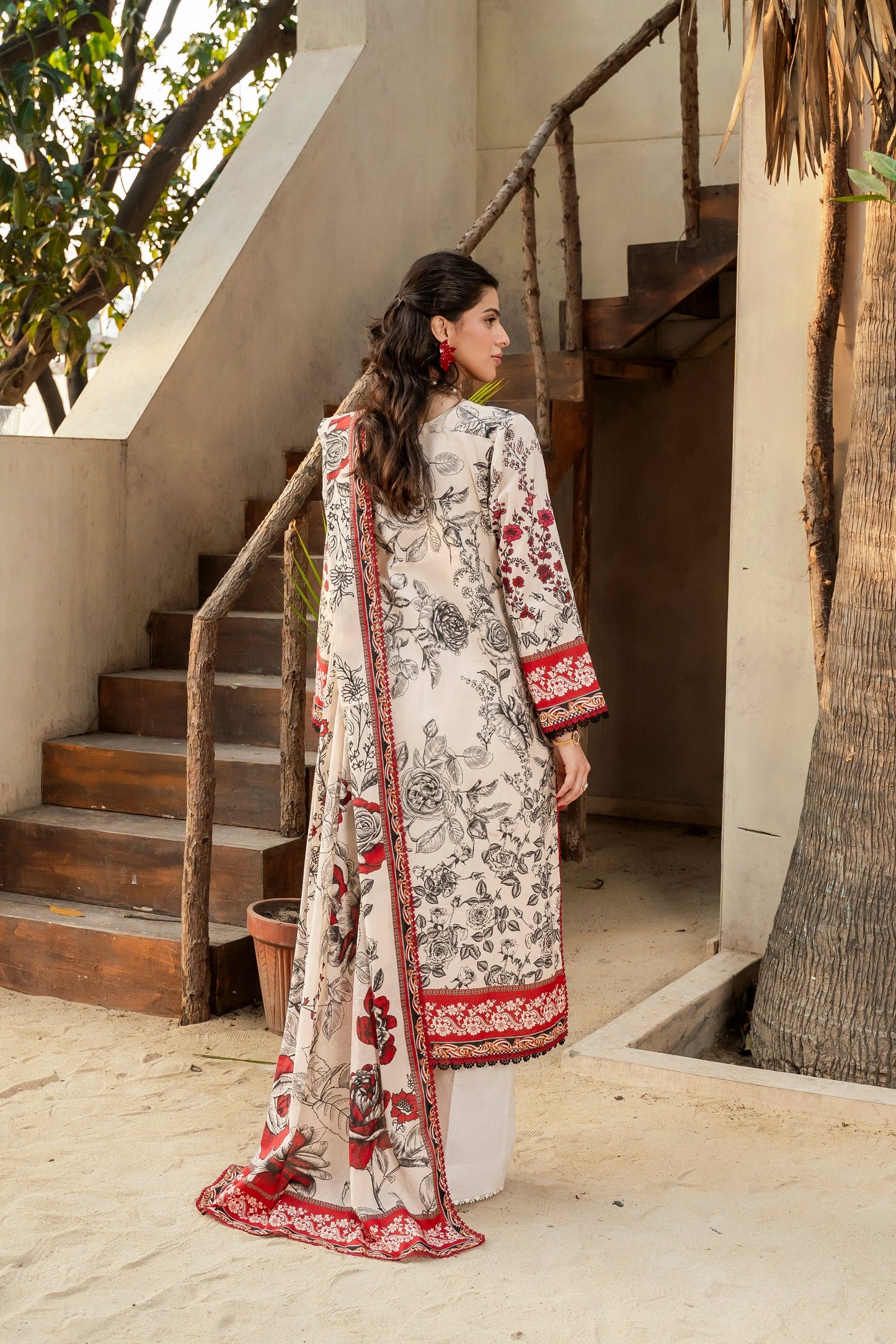 Firdous 2Pc Kameez & Trouser - D136