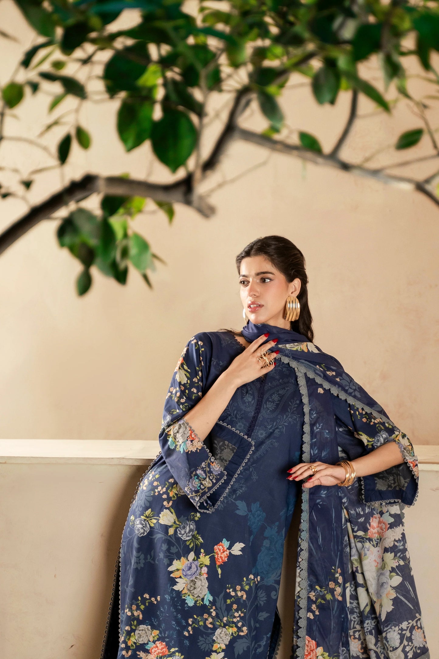 Firdous 2Pc Kameez & Trousers - D142