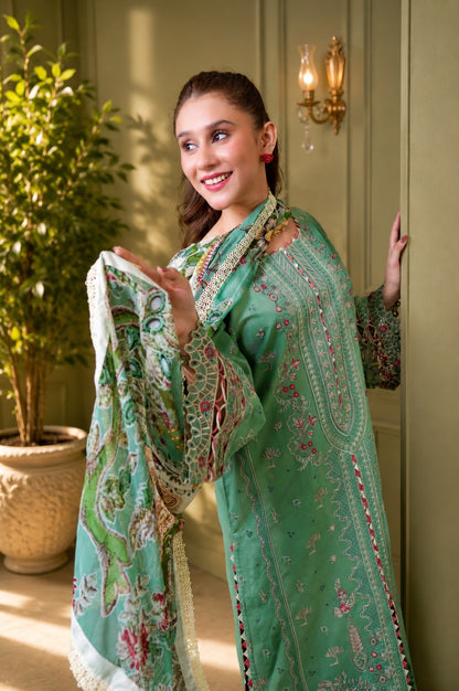 NOURA LUXURY ROYALE EMBROIDERED DRESS