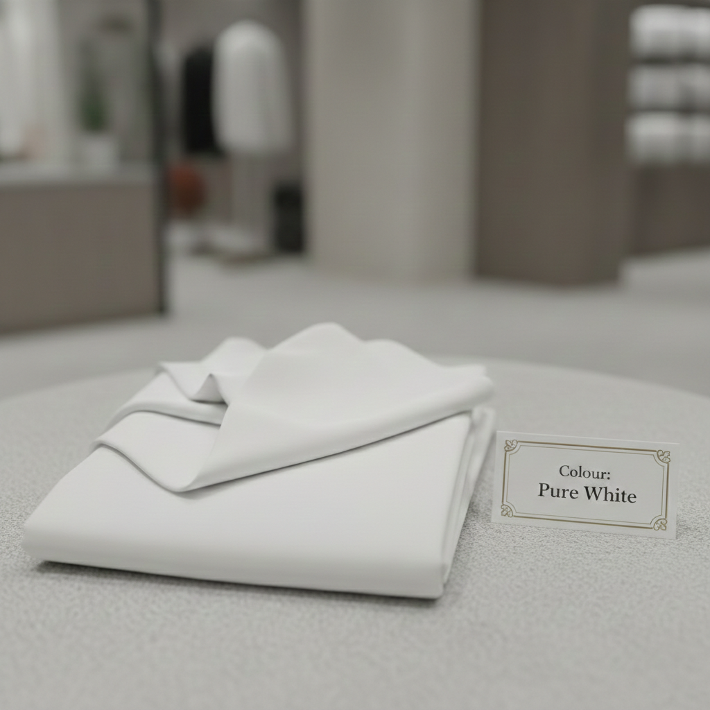 Men's Signature Premiume Quality Wash & Wear -Pure White