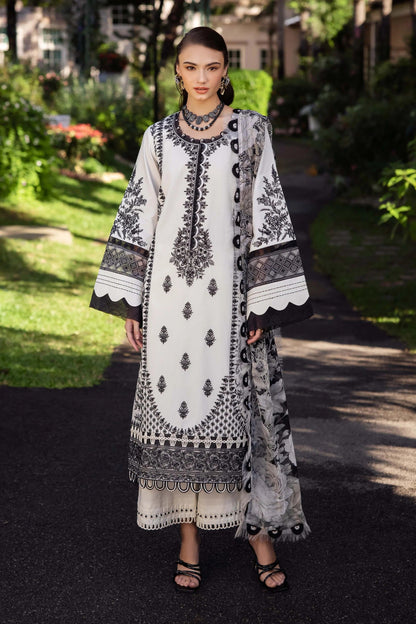3Piece Embroidered Ricamo Dress