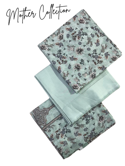 3Pc Lawn Bana Dora Unstitched Suit 37408
