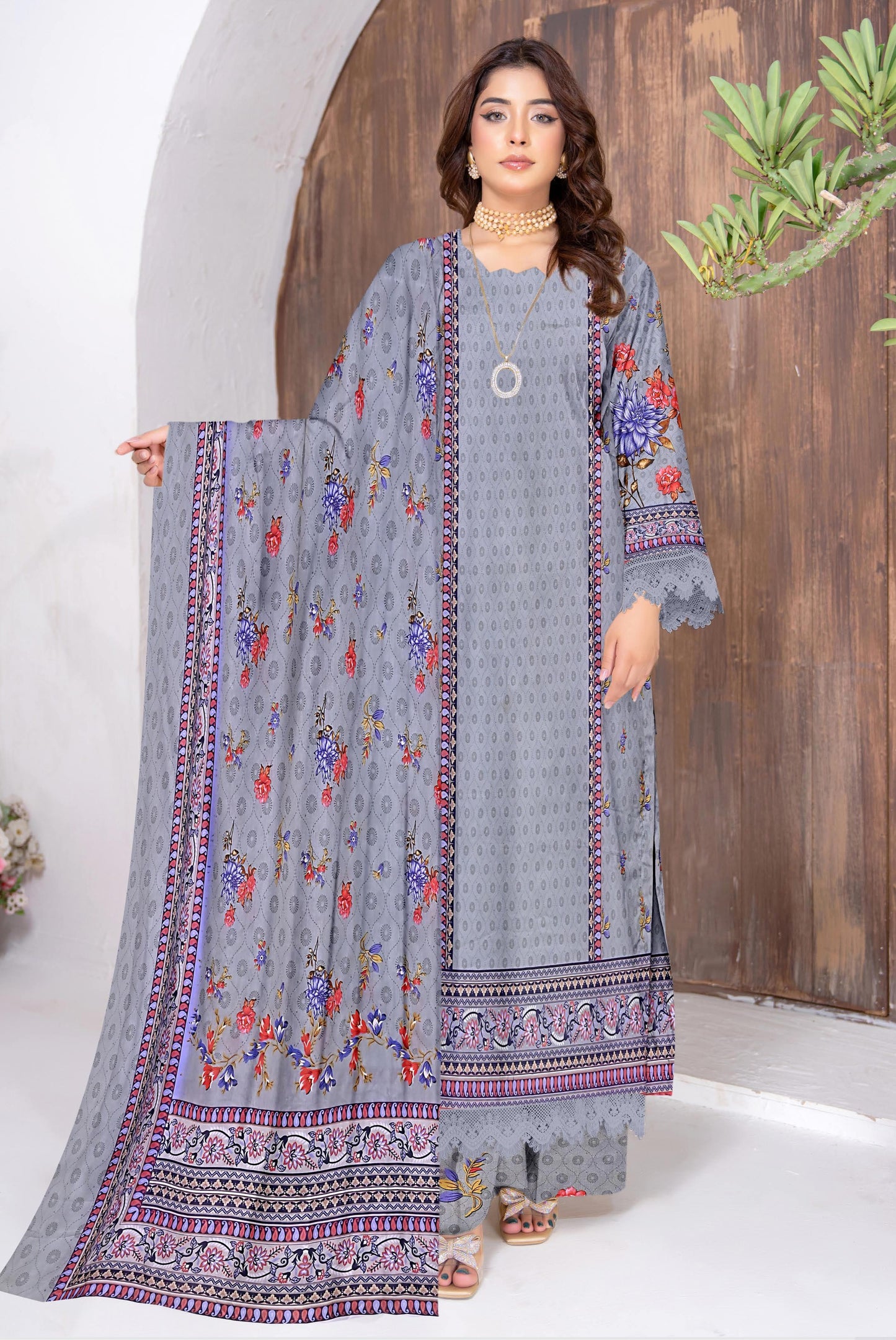 NOOR-E-JAHAN 3Pc Lawn  Vol-700