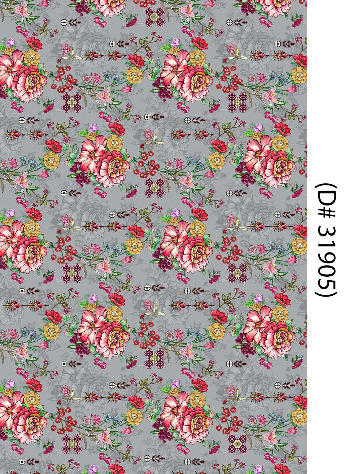 2 PC Linen Allover Unstitched Suit D-31905