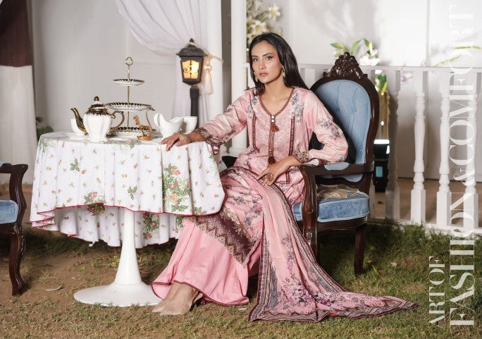 Noura Premium Lawn 3pc -0107