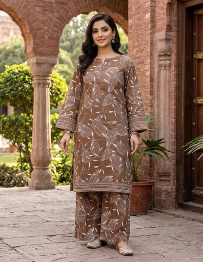 2Pc Bana Doria Lawn Allover 495