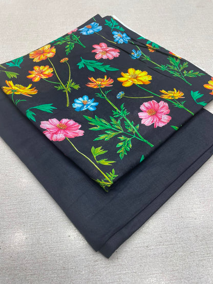 2Pc Digital Printed Lawn Unstitched Suit 15